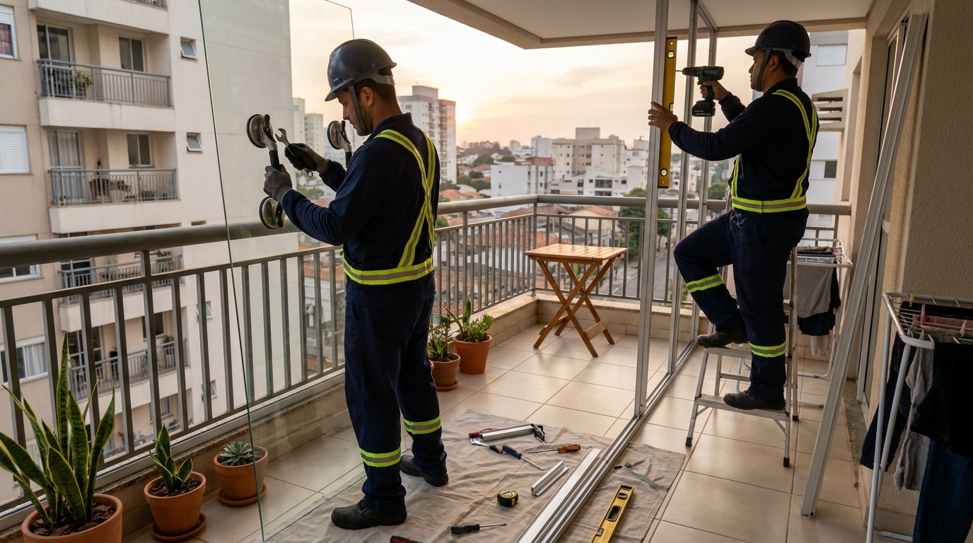 Divisórias em Vidro em Caxias do Sul‑RS
