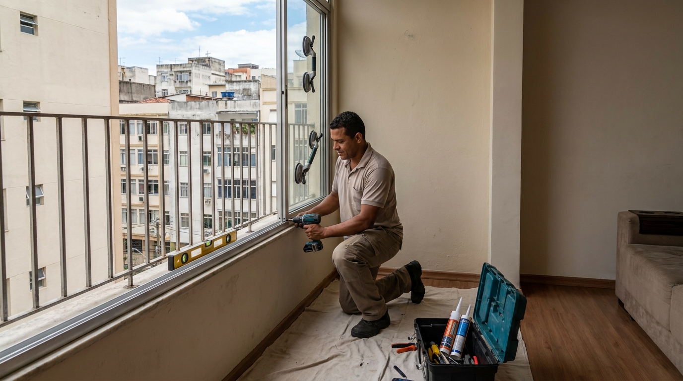Janelas de Vidro em Caxias do Sul‑RS